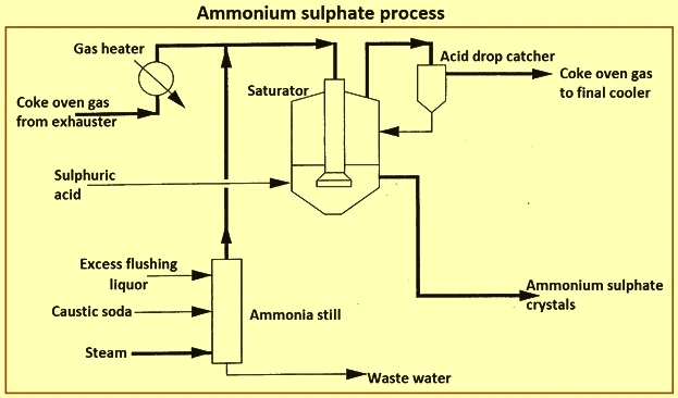 Ammonium Sulphate Production from Coke oven gas containing