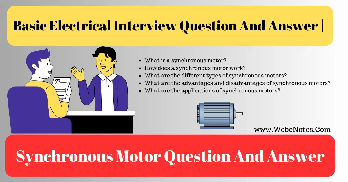 10+ Basic Electrical Interview Question And Answer