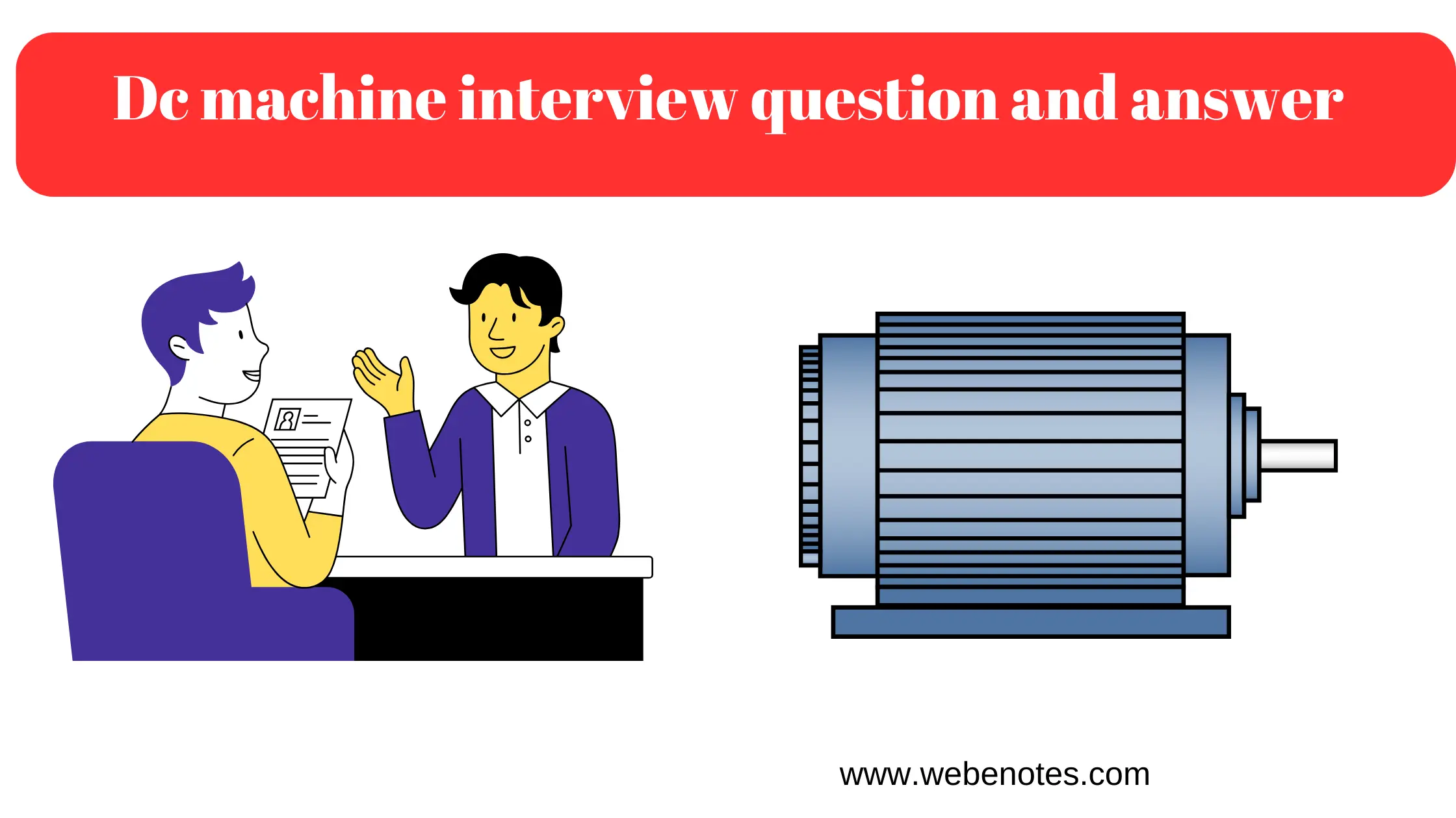 20+ DC machine interview question and answer