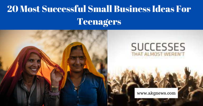 20 Most Successful Small Business Ideas For Teenagers