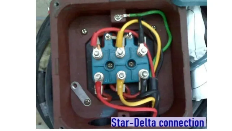 Star-Delta Starter wiring diagram